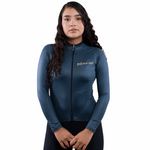 JERSEY PRO AZUL PETROLEO ML MUJER