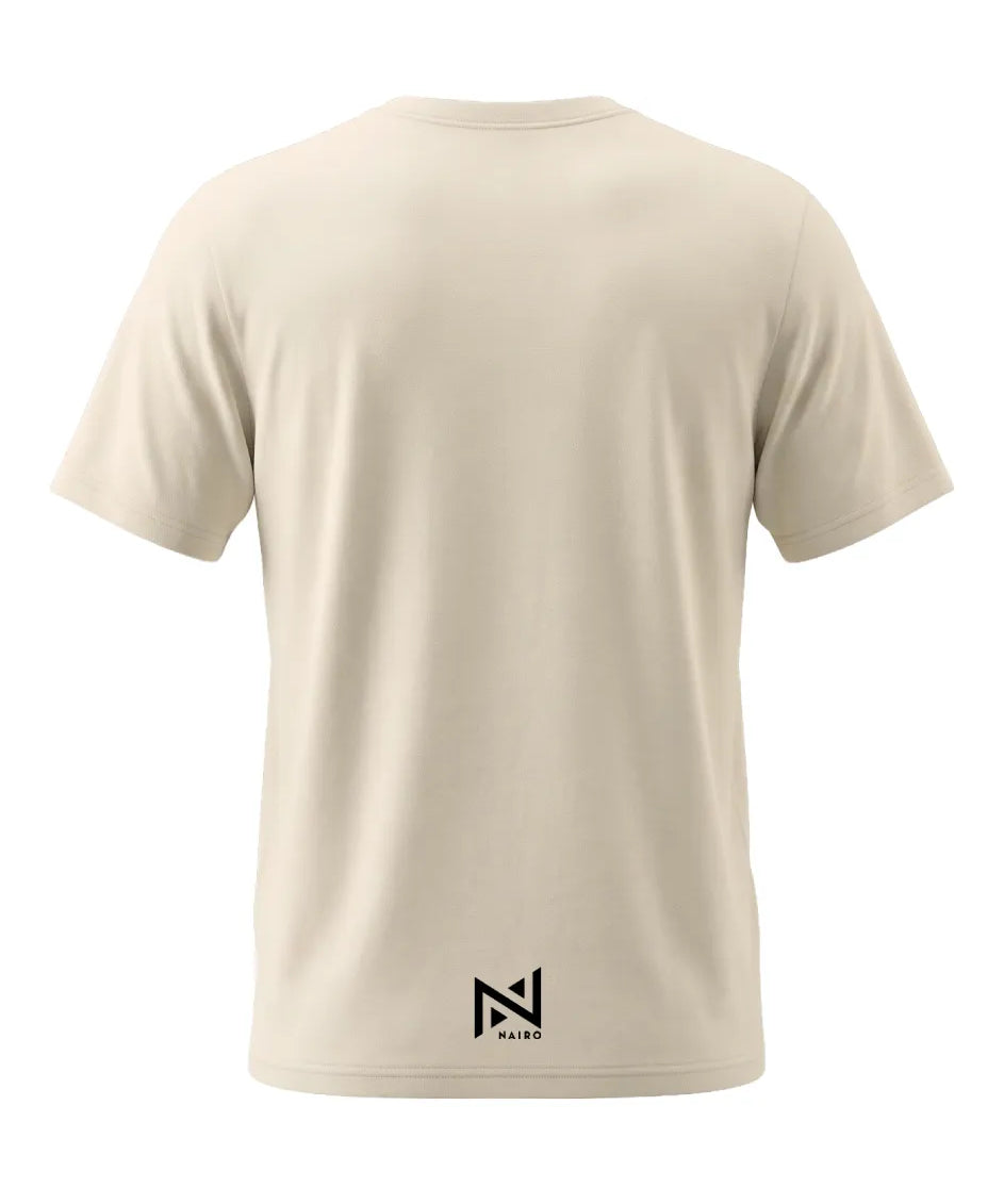 CAMISETA CASUAL BEIGE N  MUJER