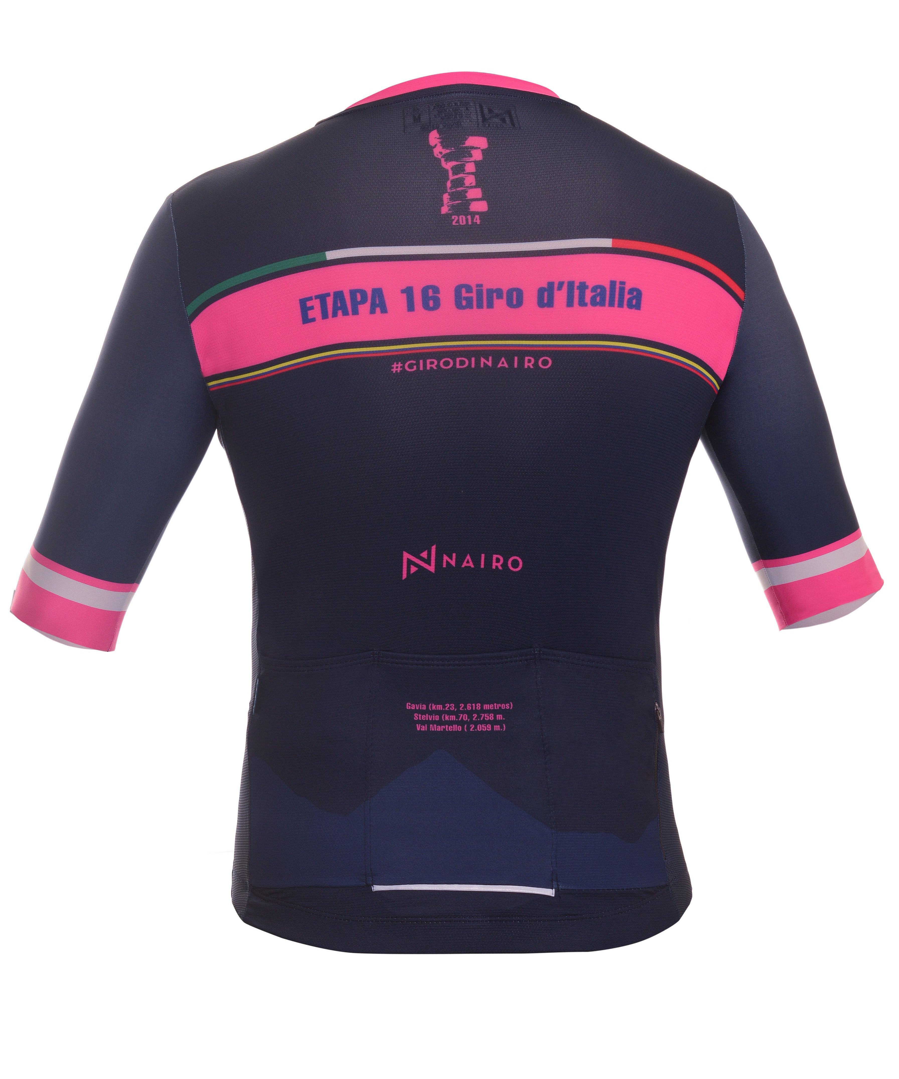 JERSEY GIRO DI NAIRO AZUL MUJER
