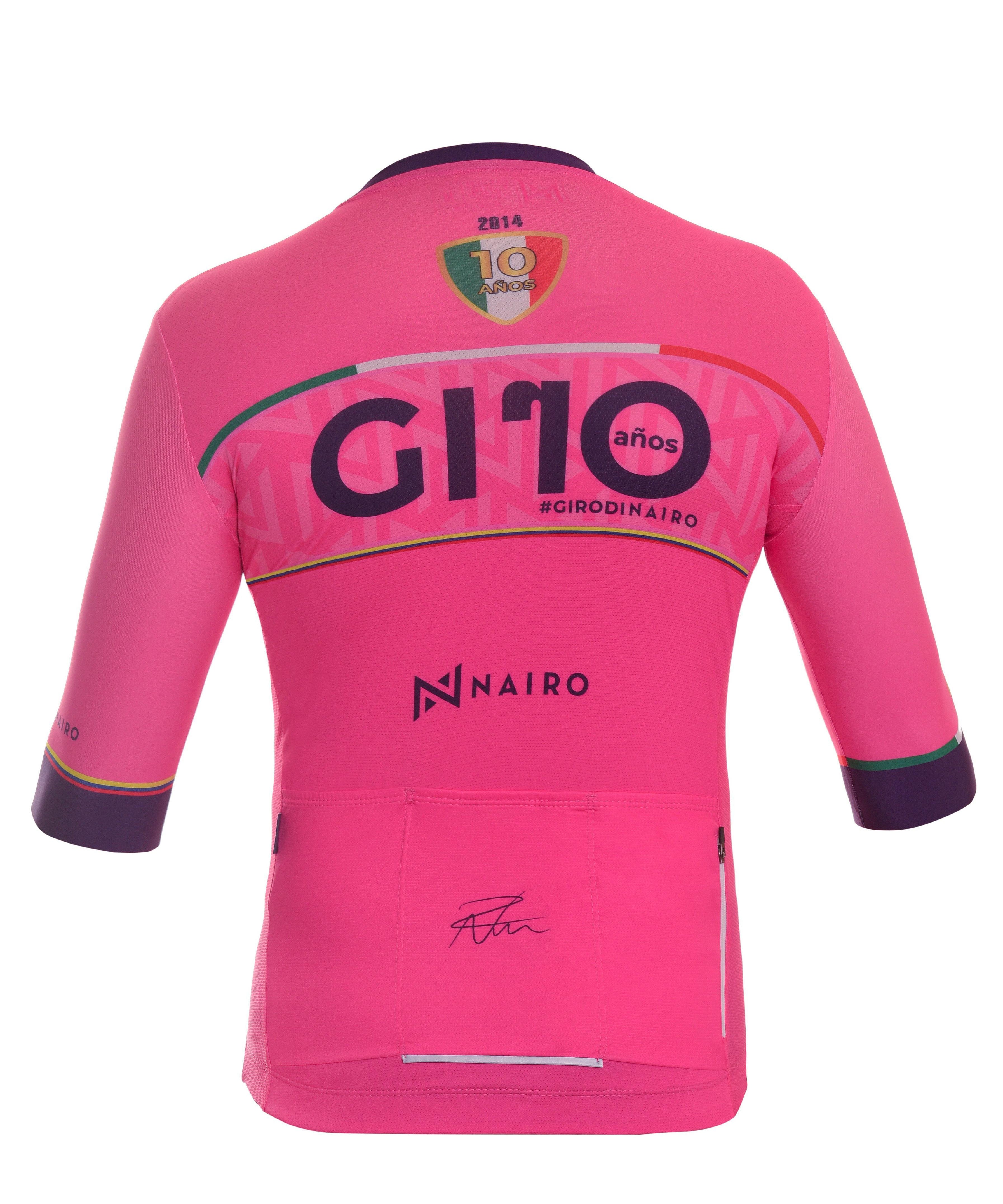 JERSEY GIRO DI NAIRO ROSADO  HOMBRE