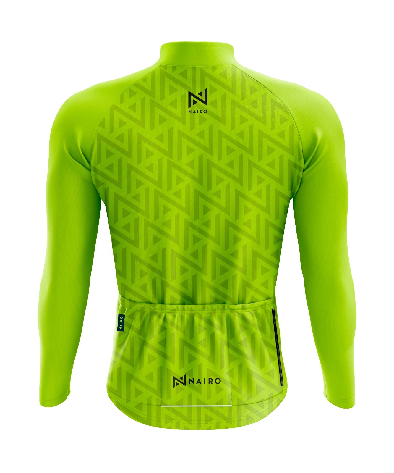 JERSEY MANGA LARGA VERDE NEON  MUJER