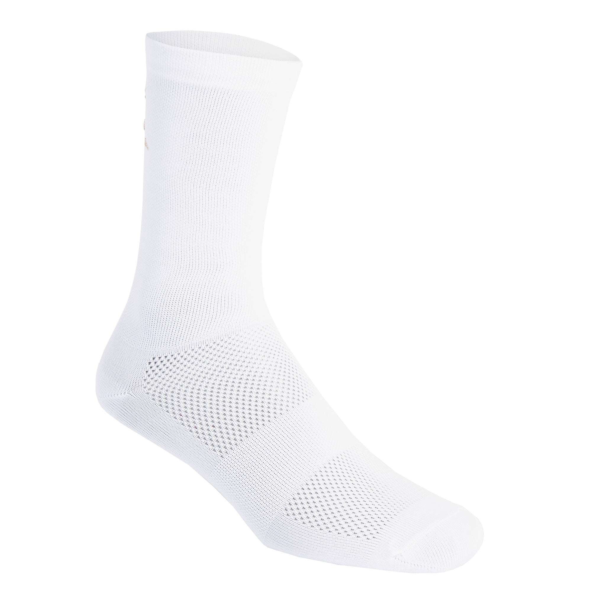 MEDIAS BLANCAS LOGO NEGRO UNISEX