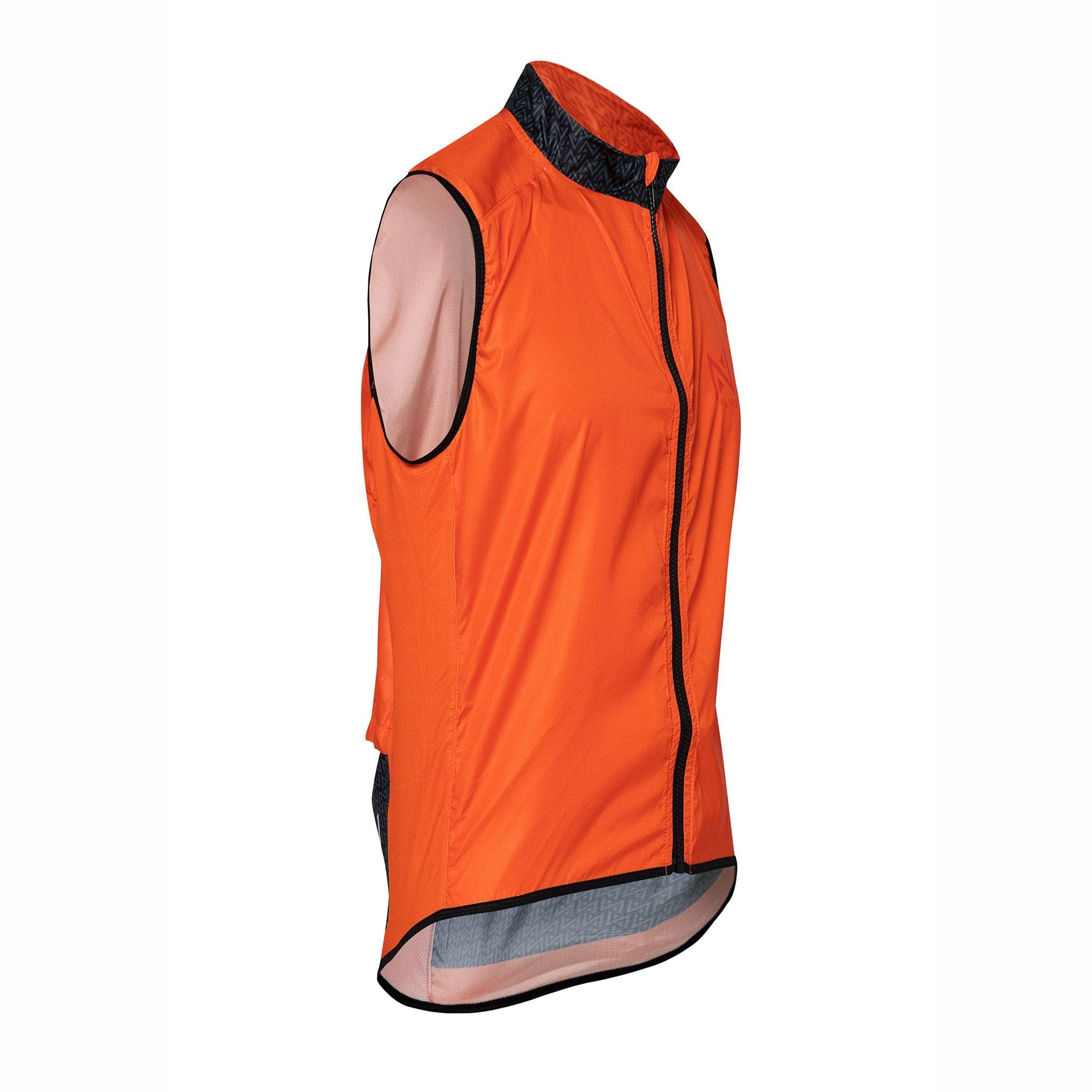CHALECO ROMPE VIENTOS NARANJA UNISEX
