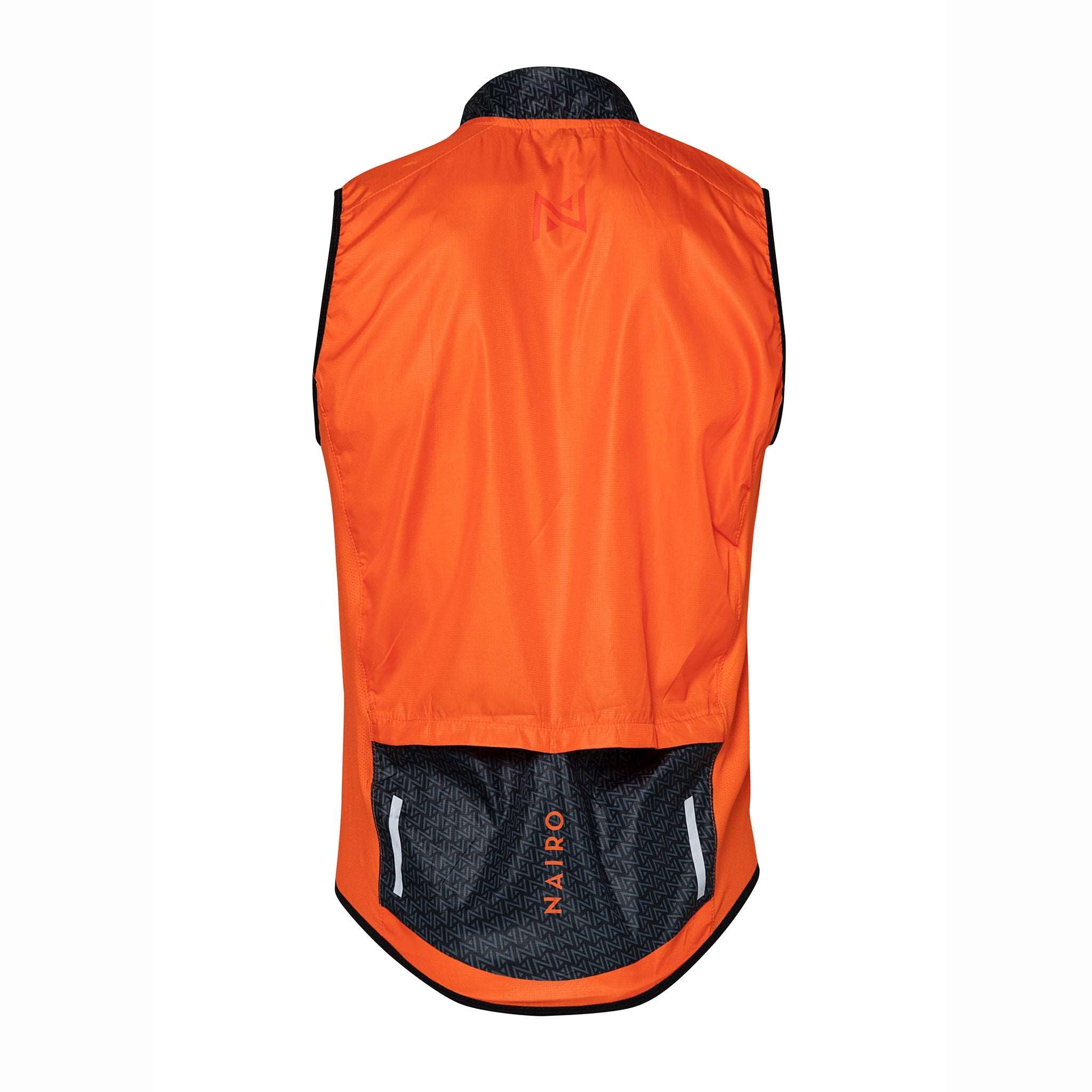 CHALECO ROMPE VIENTOS NARANJA UNISEX