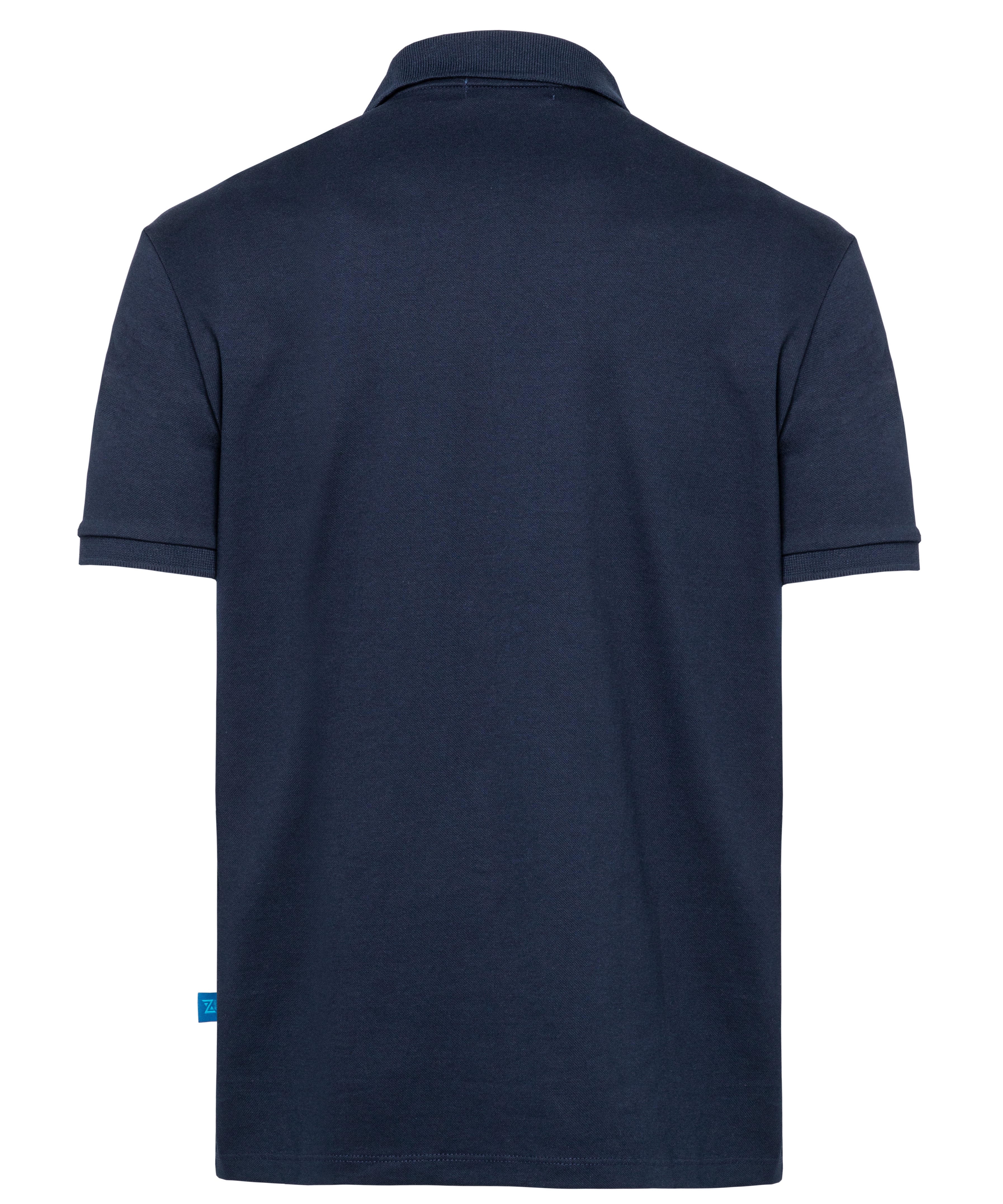 CAMISETA POLO AZUL LOGO AZUL NAVY