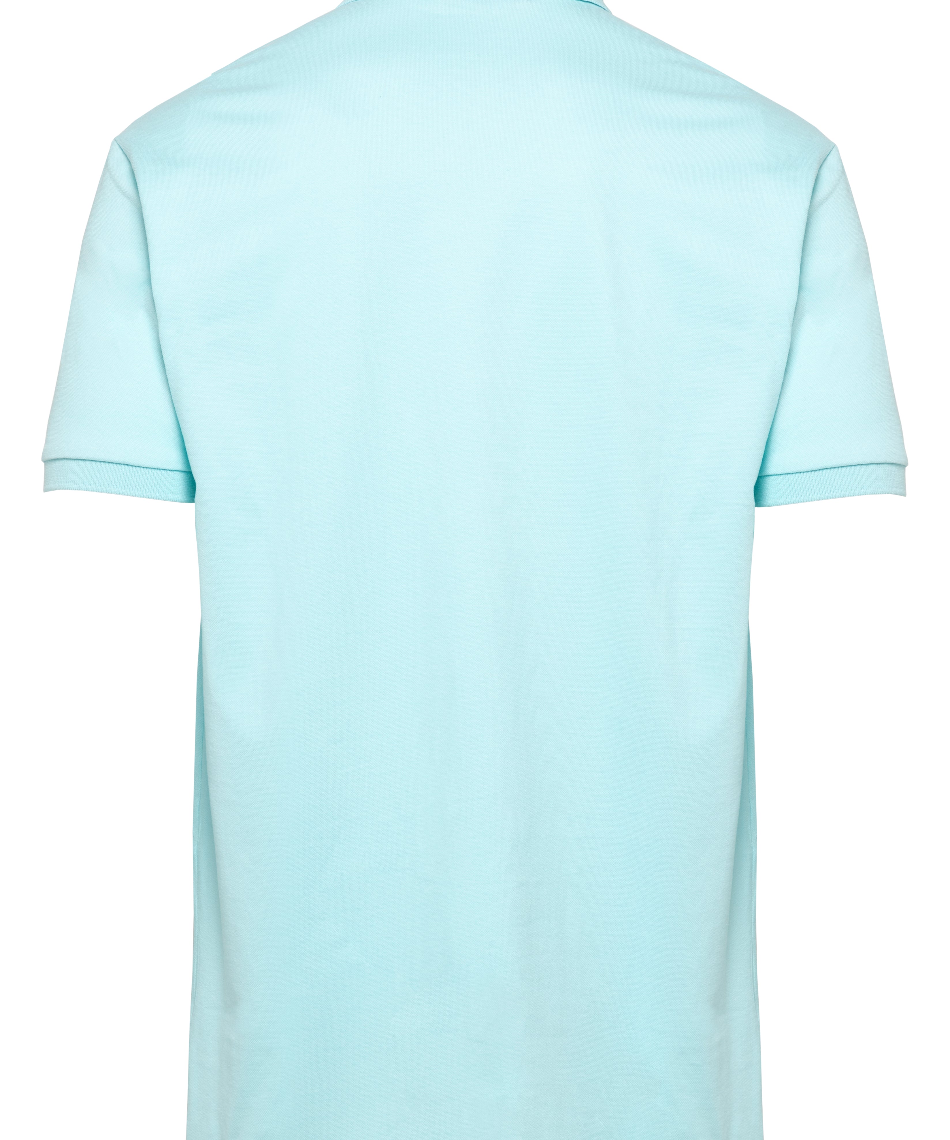 CAMISETA POLO AGUA MARINA LOGO PETROLEO