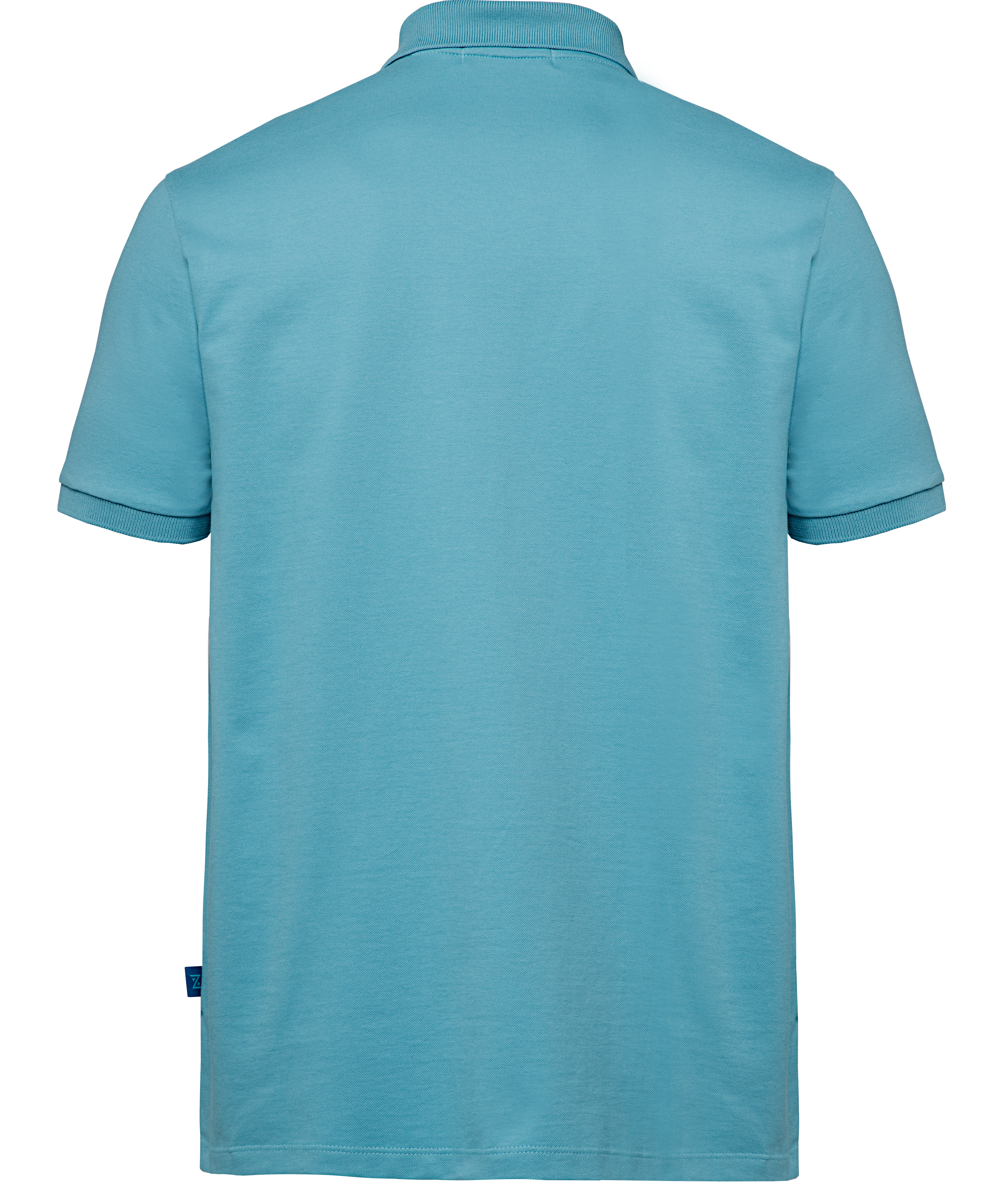 CAMISETA POLO AZUL BORDADO RIN  HOMBRE