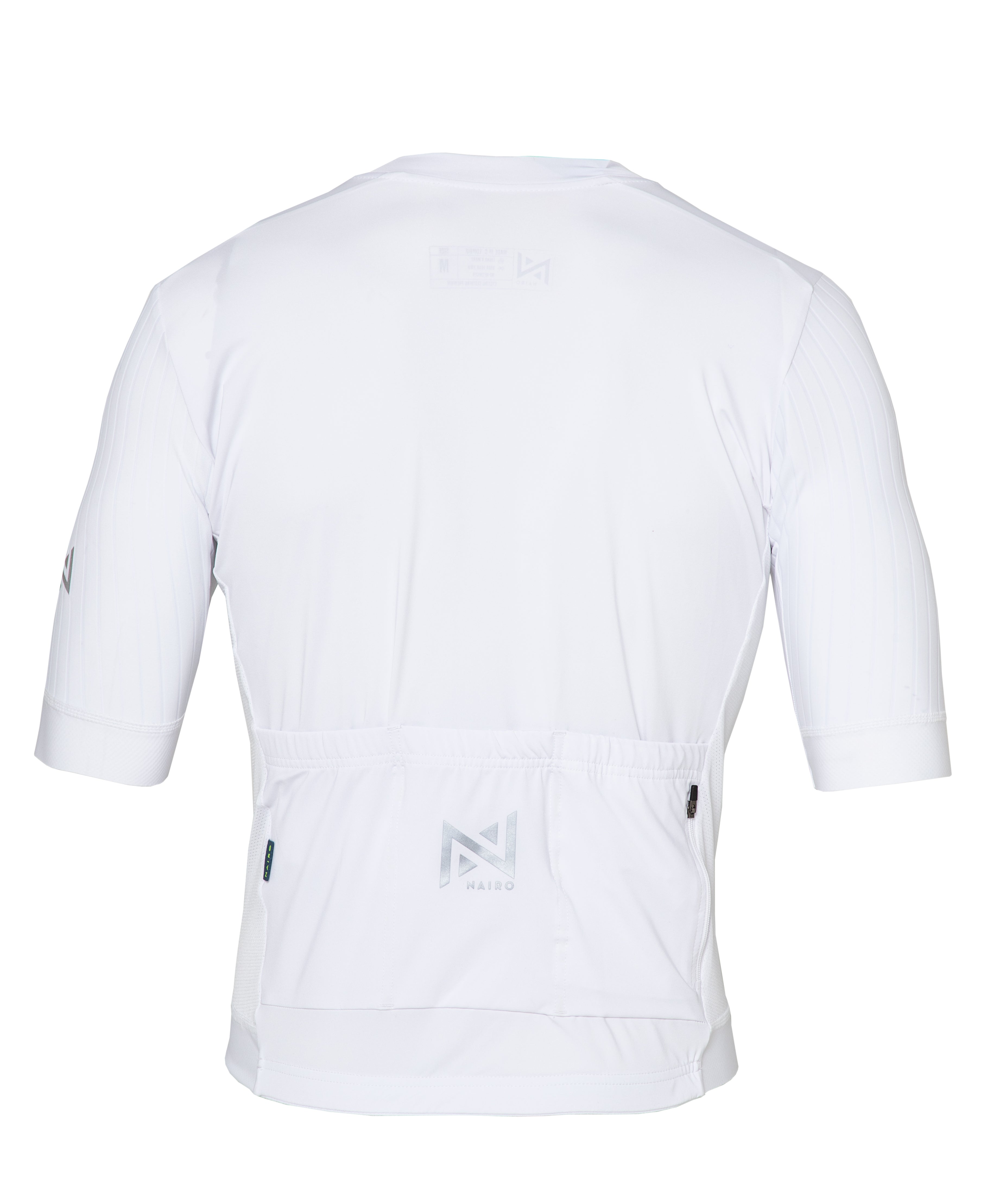 JERSEY CAPO BLANCO LOGO REFLECTIVO HOMBRE