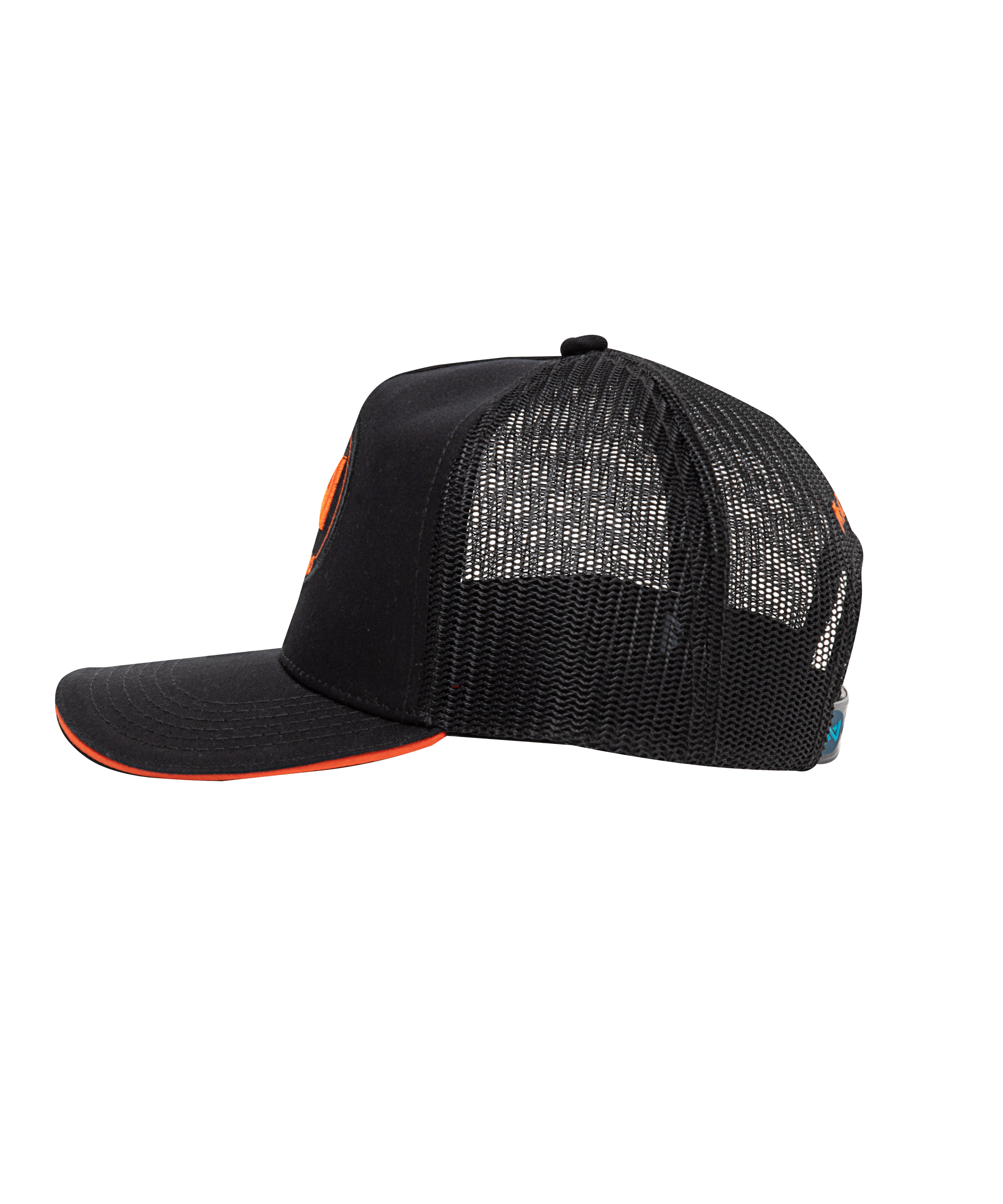 GORRA MALLA LOGO NARANJA