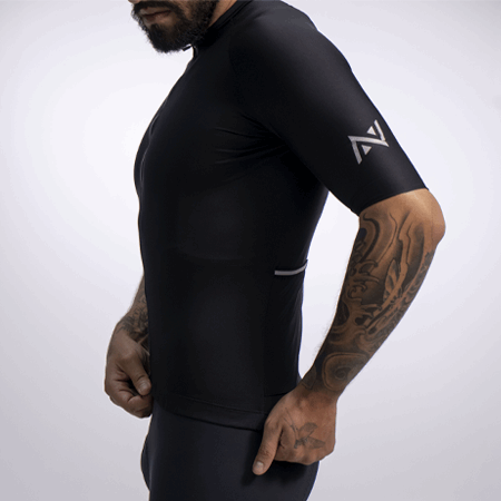 JERSEY BASIC NEGRO MC #2 MUJER