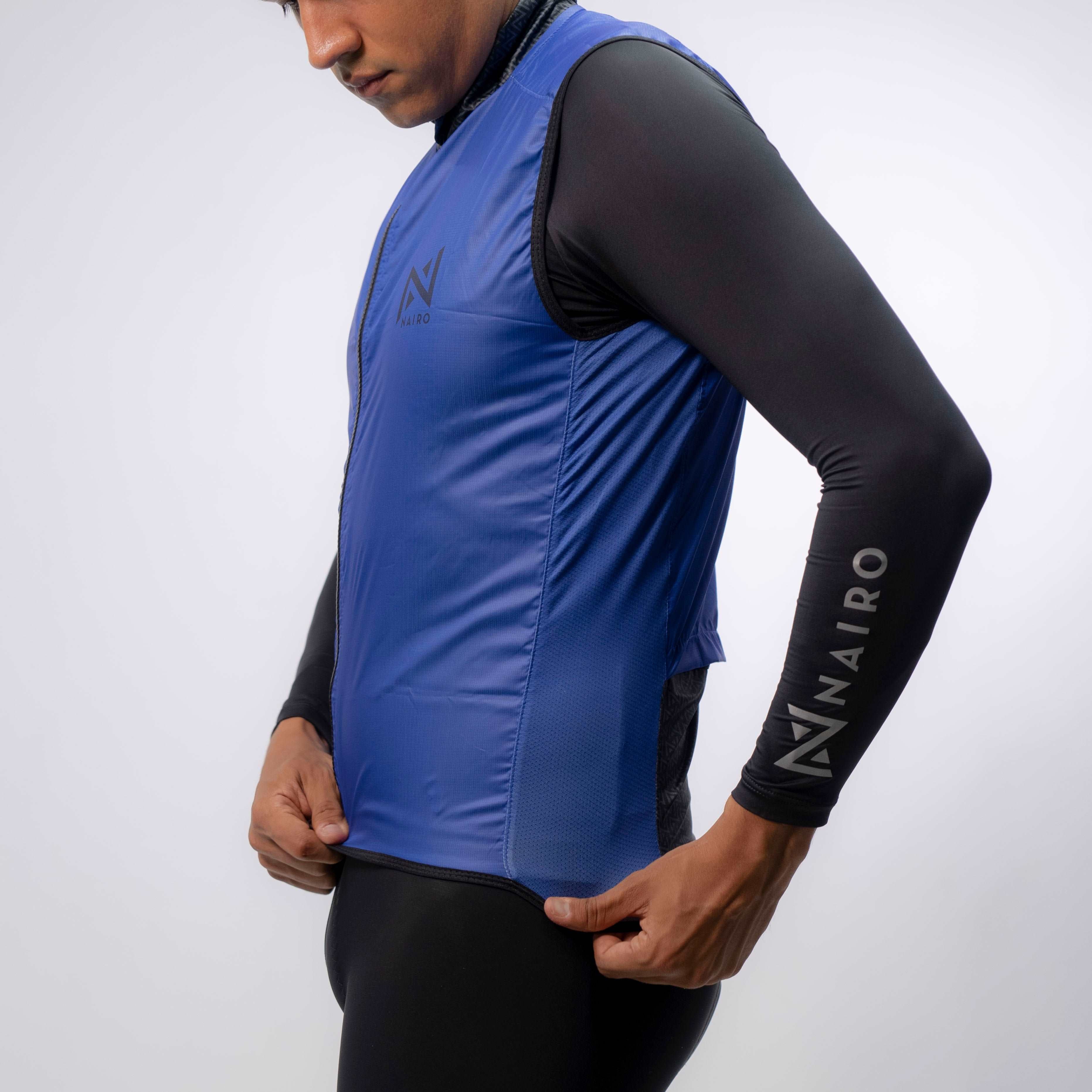 CHALECO ROMPE VIENTOS AZUL UNISEX