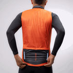 CHALECO ROMPE VIENTOS NARANJA UNISEX