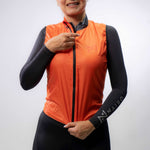 CHALECO ROMPE VIENTOS NARANJA UNISEX