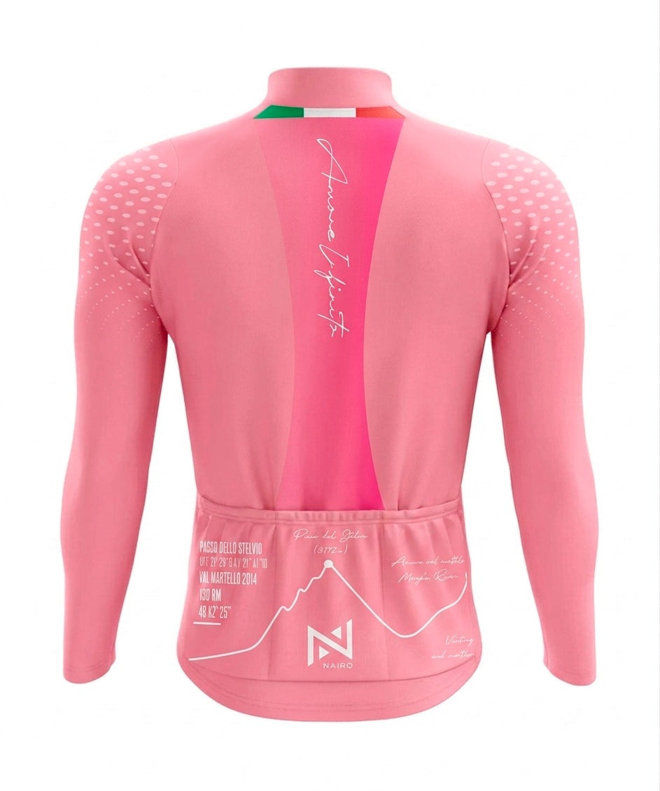 JERSEY ROSA INFINITO ML HOMBRE