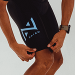 PANTALONETA CAPO NEGRA ESTAMPADO PUNTOS CELESTE Hombre
