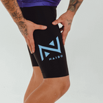 PANTALONETA CAPO NEGRA ESTAMPADO PUNTOS CELESTE Hombre