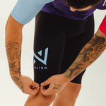 PANTALONETA CAPO NEGRA ESTAMPADO PUNTOS CELESTE Hombre
