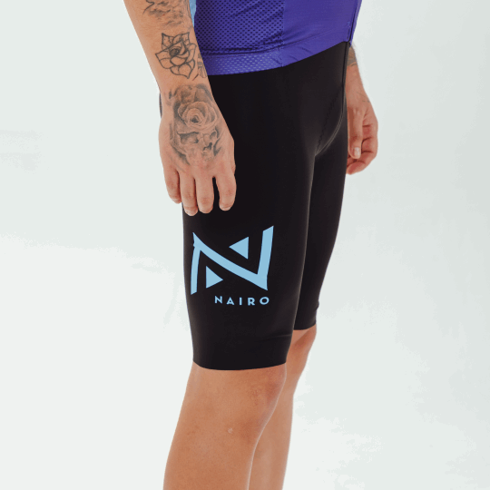 Pantalón corto de cintura Nakoa en negro con ribete de leopardo Rar