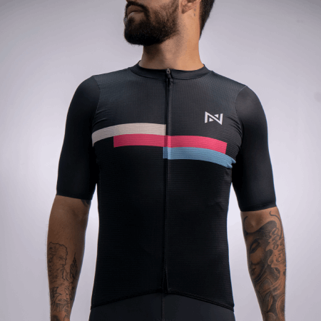 JERSEY CAPO NEGRO LINEA VINO MC HOMBRE