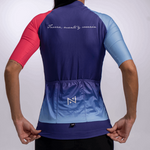 JERSEY GREGARIO AZUL MAGENTA MC Mujer