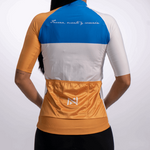 JERSEY GREGARIO BLANCO DORADO MC MUJER