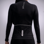 JERSEY MANGA LARGA NEGRO MUJER