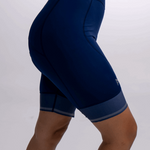 PANTALONETA GREGARIO AZUL LINEAS PLATA MUJER