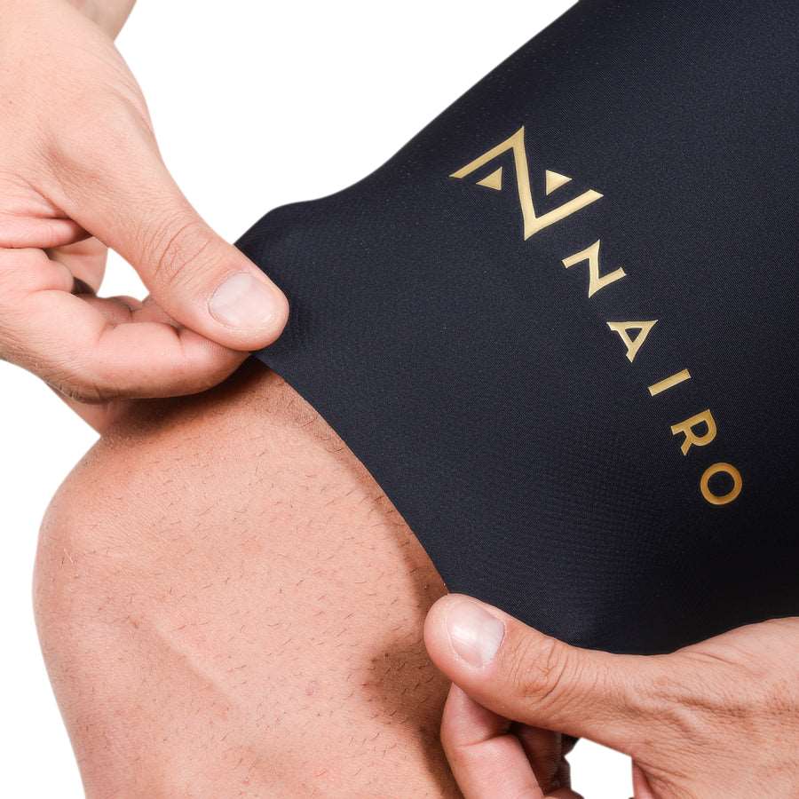 PANTALONETA SIN COSTURA APLIQUE DORADO HOMBRE